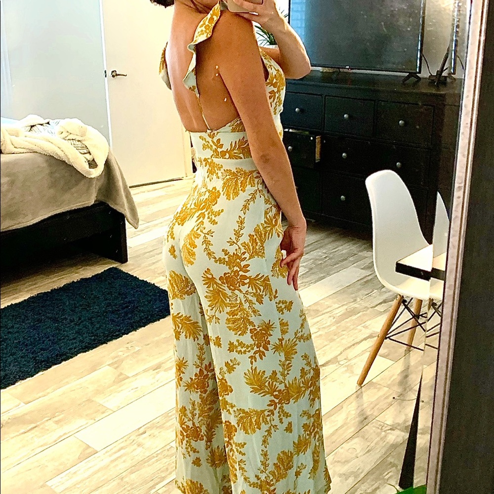 Free people “be the one” jumpsuit size 0 - Picture 2 of 2